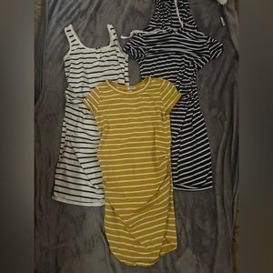 Lot of three maternity summer dresses size small/medium